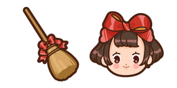 Курсор Kawaii Kiki's Delivery Service Kiki and Broomstick