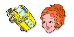 Курсор Magic School Bus Valerie Frizzle