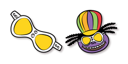 PaRappa the Rapper MC King Kong Mushi Cursor