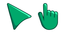 Jade Green Cursor