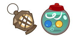 Cookie Run Candy Diver Cookie and Light Cursor