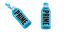 Prime Blue Raspberry Hydration Drink Cursor