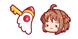 Курсор Cute Cardcaptor Sakura Sakura Kinomoto and Key