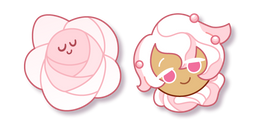 Cookie Run Whipped Cream Cookie and Rosette Cursor