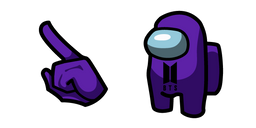 Among Us Purple BTS Character Cursor