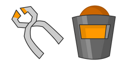 Homestar Runner The Blacksmith and Tongs Cursor