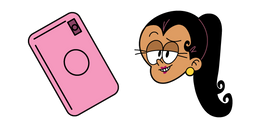 The Loud House Carlota Casagrande and Phone Curseur