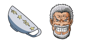 One Piece Monkey D. Garp and Cup Curseur