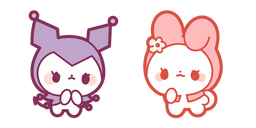 Cute Sanrio Kuromi and My Melody Curseur