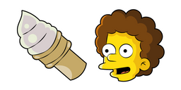 The Simpsons Todd Flanders and Ice Cream Cursor