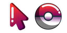 Курсор Minimal Gradient Poke Ball