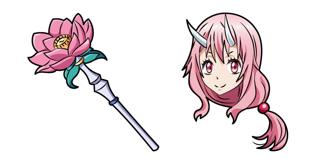 That Time I Got Reincarnated as a Slime Shuna and Staff курсор