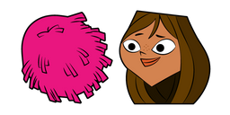 Total Drama Courtney and Pom-Poms Curseur