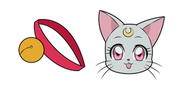 Sailor Moon Diana and Collar Cursor