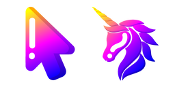 Курсор Minimal Gradient Unicorn