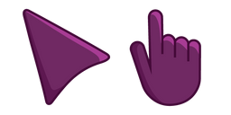 Red-Violet Byzantine Cursor