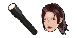 Resident Evil Claire Redfield and Flashlight Cursor