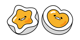 Gudetama Star and Heart Curseur