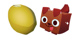 Roblox Pet Simulator Dog and Golden Egg Cursor