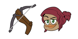 Ducktales Gosalyn Waddlemeyer Cursor