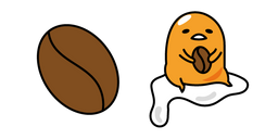 Gudetama and Coffee Curseur