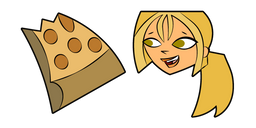 Курсор Total Drama Bridgette and Pizza