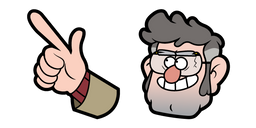 Gravity Falls Ford Pines Cursor