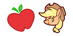 Kawaii My Little Pony Applejack Cursor