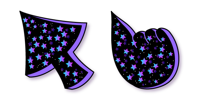 3D Stars Pattern Cursor