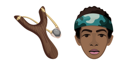 Stranger Things Lucas Sinclair Slingshot Cursor