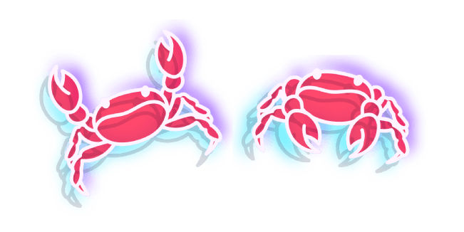 Crab custom cursor pack preview for Chrome, Edge and Windows