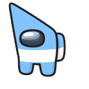 Among Us Argentina Flag Colors arrow cursor preview