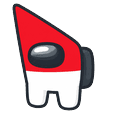 Among Us Indonesia Flag Colors arrow cursor preview