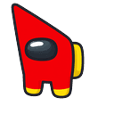 Among Us Vietnam Flag Colors arrow cursor preview