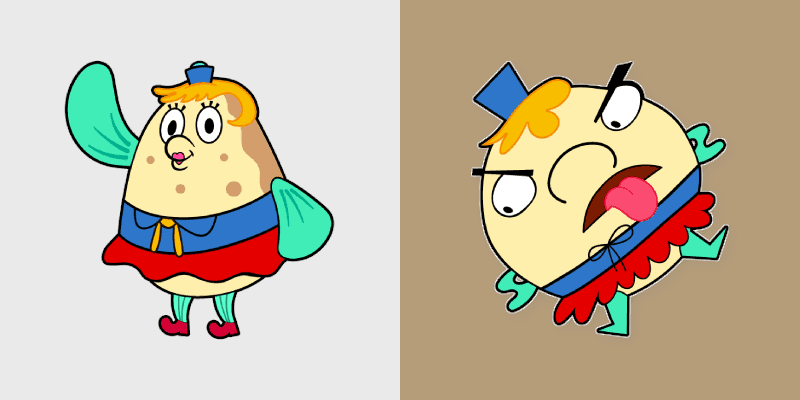 Custom MRS Puff custom cursor pack preview for Chrome, Edge and Windows