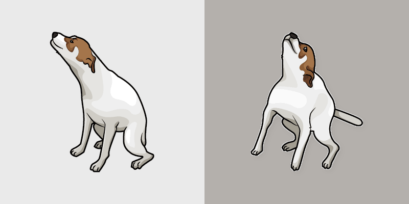 Brazil Dog Dance custom cursor pack preview for Chrome, Edge and Windows