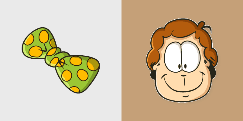 Garfield custom cursor pack preview for Chrome, Edge and Windows