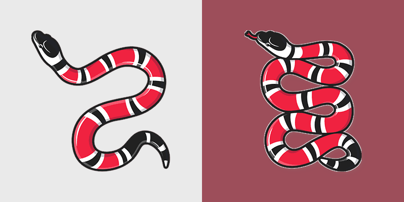 Kingsnake Trend custom cursor pack preview for Chrome, Edge and Windows