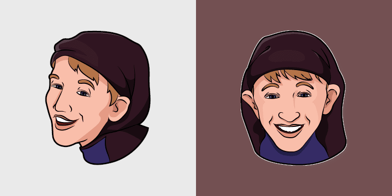 Sweatshirt Ear Kid custom cursor pack preview for Chrome, Edge and Windows