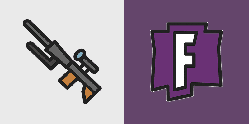 Sniper Assault Rifle custom cursor pack preview for Chrome, Edge and Windows