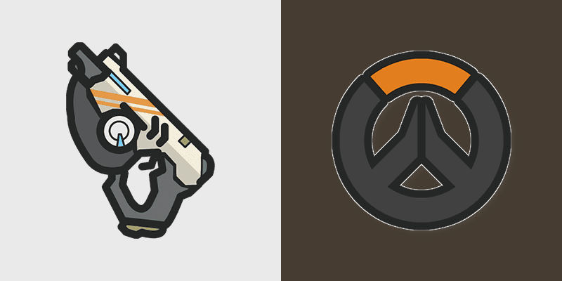 Tracer Pulse Blaster custom cursor pack preview for Chrome, Edge and Windows