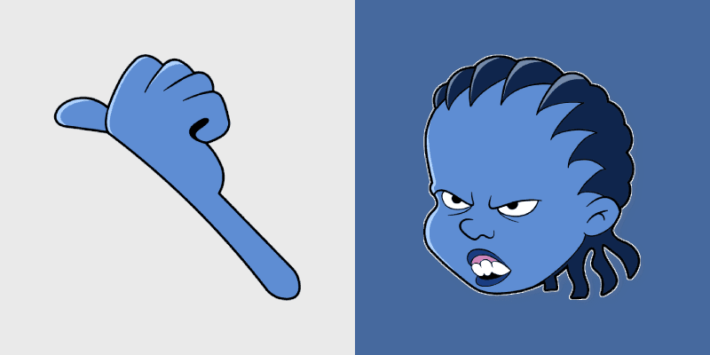Nubia Gross custom cursor pack preview for Chrome, Edge and Windows