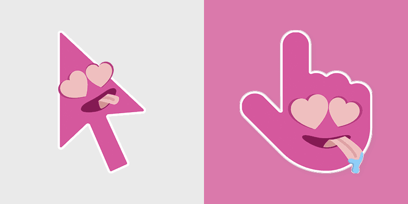 Cursoji Positive custom cursor collection preview