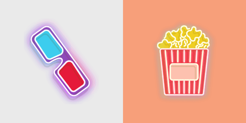 Neon Glow 1 custom cursor pack preview for Chrome, Edge and Windows