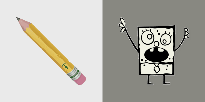 Spongebob Custom Theme custom cursor pack preview for Chrome, Edge and Windows