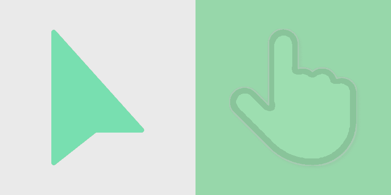 Minimal Pastel & Color custom cursor collection preview