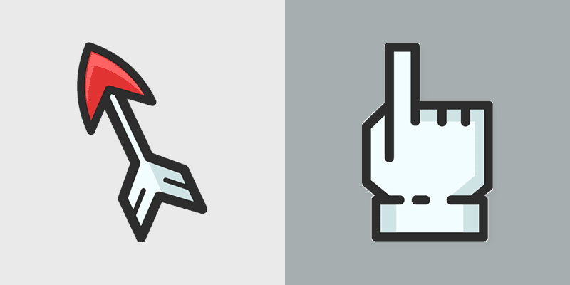Minimal Whimsy Collections custom cursor collection preview
