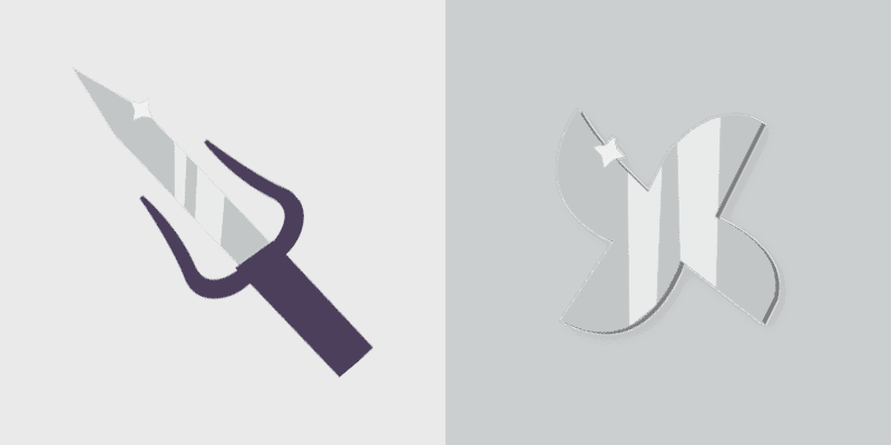 Ninja custom cursor pack preview for Chrome, Edge and Windows
