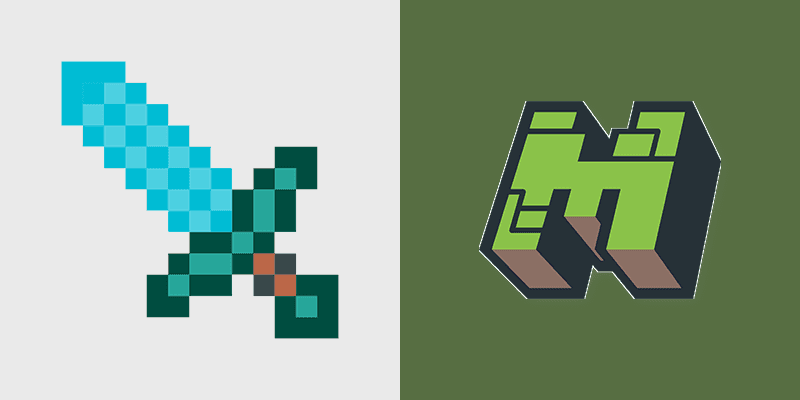Diamond Sword custom cursor pack preview for Chrome, Edge and Windows