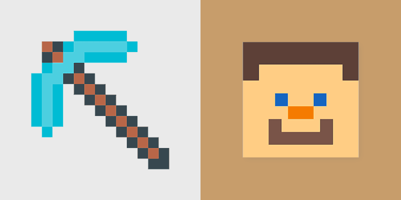 Diamond Pickaxe custom cursor pack preview for Chrome, Edge and Windows